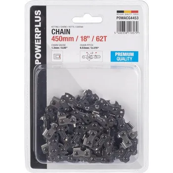 Pilový řetěz POWERPLUS POWACG4453 - Pilový řetěz 18" (450mm) 62T - PREMIUM