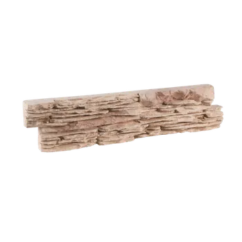 Obklad Obklad Vaspo břidlice Fatima zlatá 8,8x37,5 cm reliéfní V52401