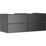 Skříňka pod umyvadlo pod desku Hansgrohe Xevolos E 137x55,5x55 cm břidlicová matná šedá mat 54198770