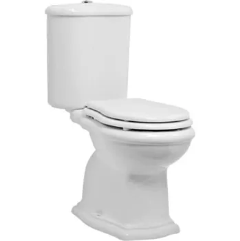 Klozet Wc kombi, pouze mísa stojící AXA Contea lesk spodní odpad 0601201