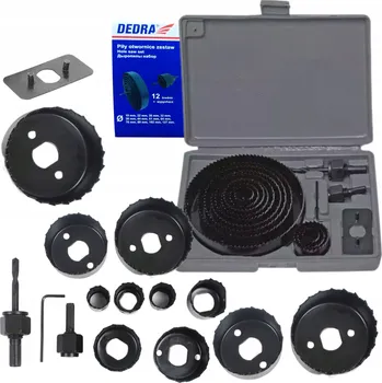 Vrták Děrová Korunkový Vrták Dedra 127 mm