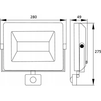 Halogenová žárovka bílá neutrální 8000 lm 100 W