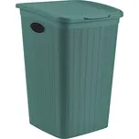 STEFANPLAST Koš na prádlo 50 l, 38×37×54,5 cm, zelenošedý
