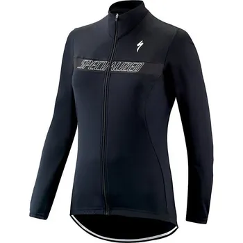 cyklistický dres Dres Specialized Therminal RBX Sport LS wmn blk/wht XL 2021 - doprava zdarma