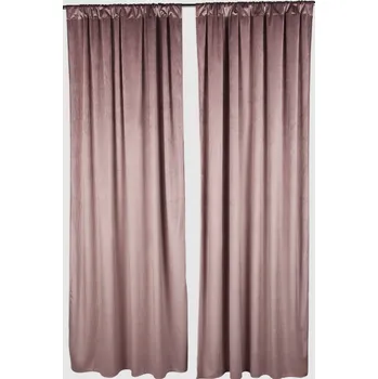 Povlečení LIVARNO® Sada závěsů, 2dílná, 135 x 254 cm (světle růžová)