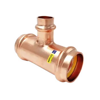 Fitinka CU lisovací T-kus redukovaný 9131 - 54 x 28 x 54 - pro topení i rozvod plynu