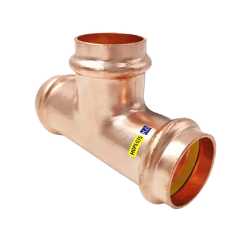 Fitinka CU lisovací T-kus 9130 - 15 - pro topení i rozvod plynu