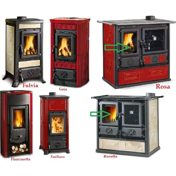 Krbová kamna La Nordica náhradní sklo do dvířek pro Fulvia, Gaia, Emiliana, Asia, Lucy, Fiammetta, Giorgia, Rosa, Rosetta, TermoRosa