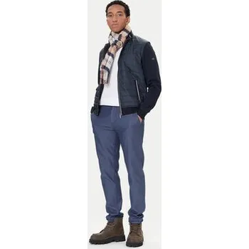 Bugatti Bunda pro přechodné období 8750 95121 Tmavomodrá Regular Fit 4XL