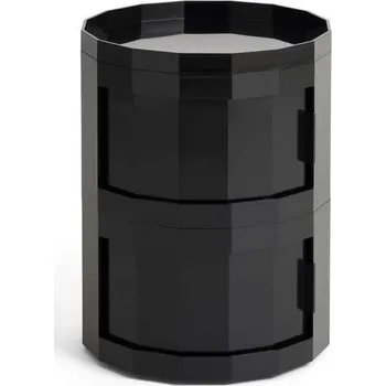 Noční stolek HAY Úložný stolek Facet Cabinet 20, anthracite