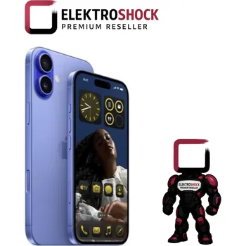 Mobilní telefon Apple iPhone 16 Plus 128GB Barva: Modrá