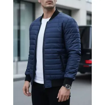 Pánská casual bunda Pánská bunda DSTREET TX4419 TMAVĚ MODRÁ L