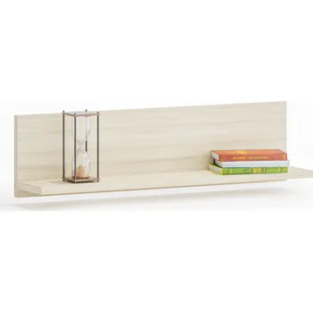 police Police na zeď PRIMO, 800 x 150 x 200 mm, dub přírodní