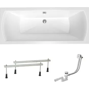 Obdélníková vana Laguna Cube Way Plus 170x70 cm akrylát levá i pravá SIKOCUB1700APN