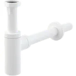 Alca Sifon umyvadlový DN32 DESIGN, Bílá lesk, A400B