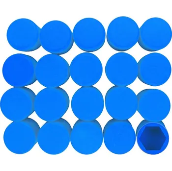 Nářadí pro automobil Cappa Kryty matic silikonové 20ks modré 21 mm