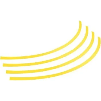 Poklice na kolo Lampa Samolepicí proužky na kolo&nbsp;RIM STICKERS 17–20"&nbsp;žlutá