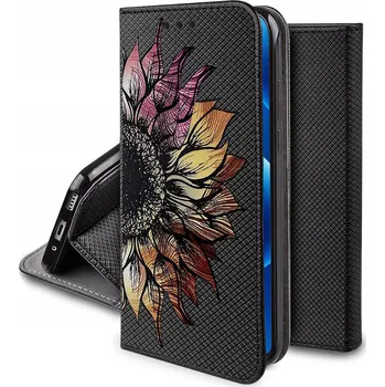 Pouzdro na mobilní telefon Flipové pouzdro KrainaGSM pro Motorola Edge 50 Fusion, černé