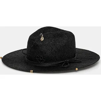 Klobouk Klobouk Ruslan Baginskiy Fedora Hat FDR033.SZL.PRS.CHA.SRB černá 99X, vel. L