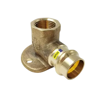 Fitinka CU lisovací koleno nástěnné 8471 - 18 x 1/2" - pro topení i rozvod plynu F/F