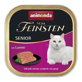 Zavěšení motoru ANIMONDA paštika SENIOR – jehněčí pro starší kočky 100g
