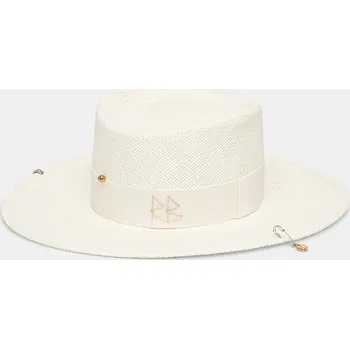 Klobouk Klobouk Ruslan Baginskiy Gambler Hat GMB035.STR.PRS.CHA bílá 00X, vel. S