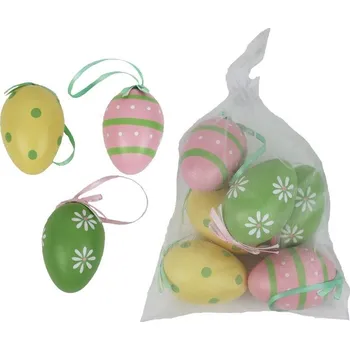 Velikonoční dekorace Velikonoční vajíčka, 6 ks X7959