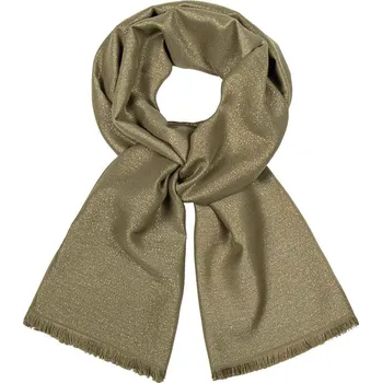 Šála Dámský šál třpytivý olivově zelený 7200812-4