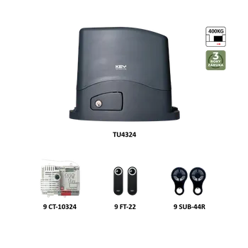 Pohon brány Key Automation S.r.l. 900KTU4324KSD TURBO S KIT pro posuvné brány do 4,5 m/400 kg