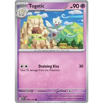 Sběratelská karetní hra Togetic 081/217 - Ascended Heroes Typ karty: Non-Holo
