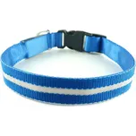 Svítící obojek BENTECH DC1200 (S) modrý