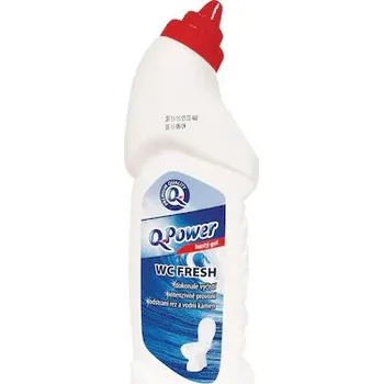 WC čistič Q-Power Gelový čisticí prostředek Q Power Fresh na toalety, 750 ml