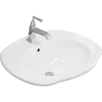 Umyvadlo Zápustné umyvadlo AXA Contea 52,5x68 cm bílé 0603901