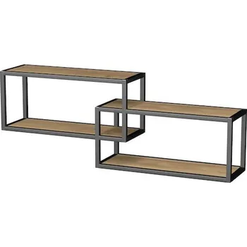 Drátěná police Polička Naturel Oxo dub halifax OXOALU11944B