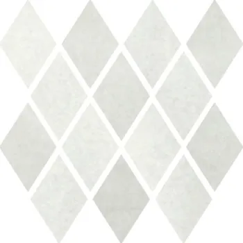 Obklad Mozaika Cir Materia Prima cloud white rombo 25x25 cm lesk 1069896