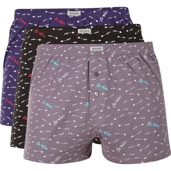 Trenýrky 3PACK pánské trenky Andrie Valentýn vícebarevné (PS 5951) M Možnost vrácení zboží ZDARMA do 120 dnů!