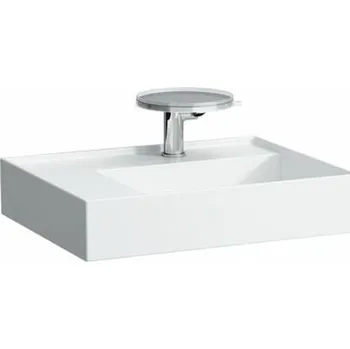 Umyvadlo Umyvadlo Laufen Kartell By Laufen 60x46 cm mat otvor pro baterii, bez přepadu H8103357571111