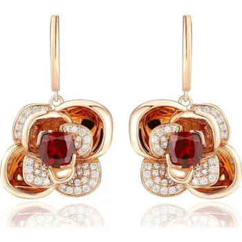 Náušnice Růžové zlato Náušnice