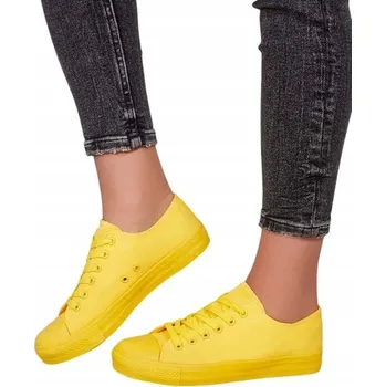 Dámské tenisky ŽLUTÉ DÁMSKÉ TENISKY HIRRI 37