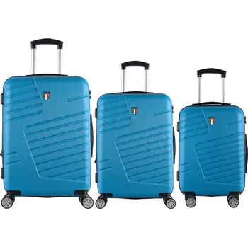 Sada cestovních kufrů TUCCI Boschetti - modrá