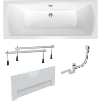 Obdélníková vana Laguna Cube Way Plus 170x70 cm akrylát levá i pravá SIKOCUB1700ANPC