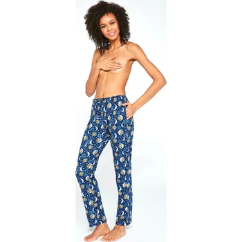 Dámské pyžamo Pyžamové kalhoty Cornette 993/26 662301 Barva: tmavě modrá, Velikost: S