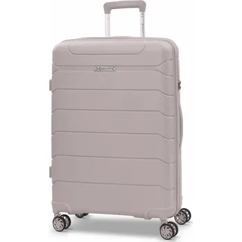 Plastový kufr AEROLITE T-155 M - béžová