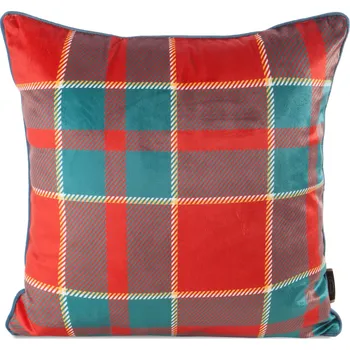 Povlak na polštářek VÁNOČNÍ DEKORAČNÍ POVLAK NA POLŠTÁŘ MERRY 45X45 CM VZOROVANÁ