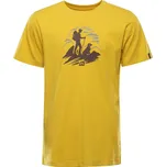 Pánské triko z organické bavlny ALPINE PRO TERMES 3 žlutá 5XL