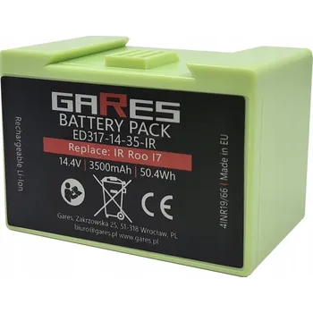 Akumulátor Gares náhradní 3500 mAh Li-Ion pro vysavače iRobot Roomba