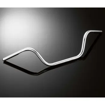 Řídítka Motocyklová řidítka 22mm Highway Hawk Custom, šířka 86cm, chrom - Chrom