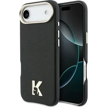 Náhradní kryt pro mobilní telefon Karl Lagerfeld kryt pro iPhone 17 Air s MagSafe Klhmp17M5Pgfkhgk (Pu Fw W/ Khead Logo) černé