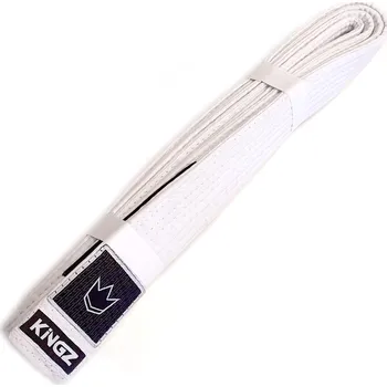 BJJ pásek Kingz Basic - BÍLÝ Velikost: A1L