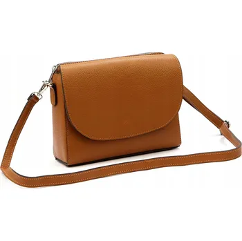 Kabelka MiaMore kabelka z pravé kůže hnědá